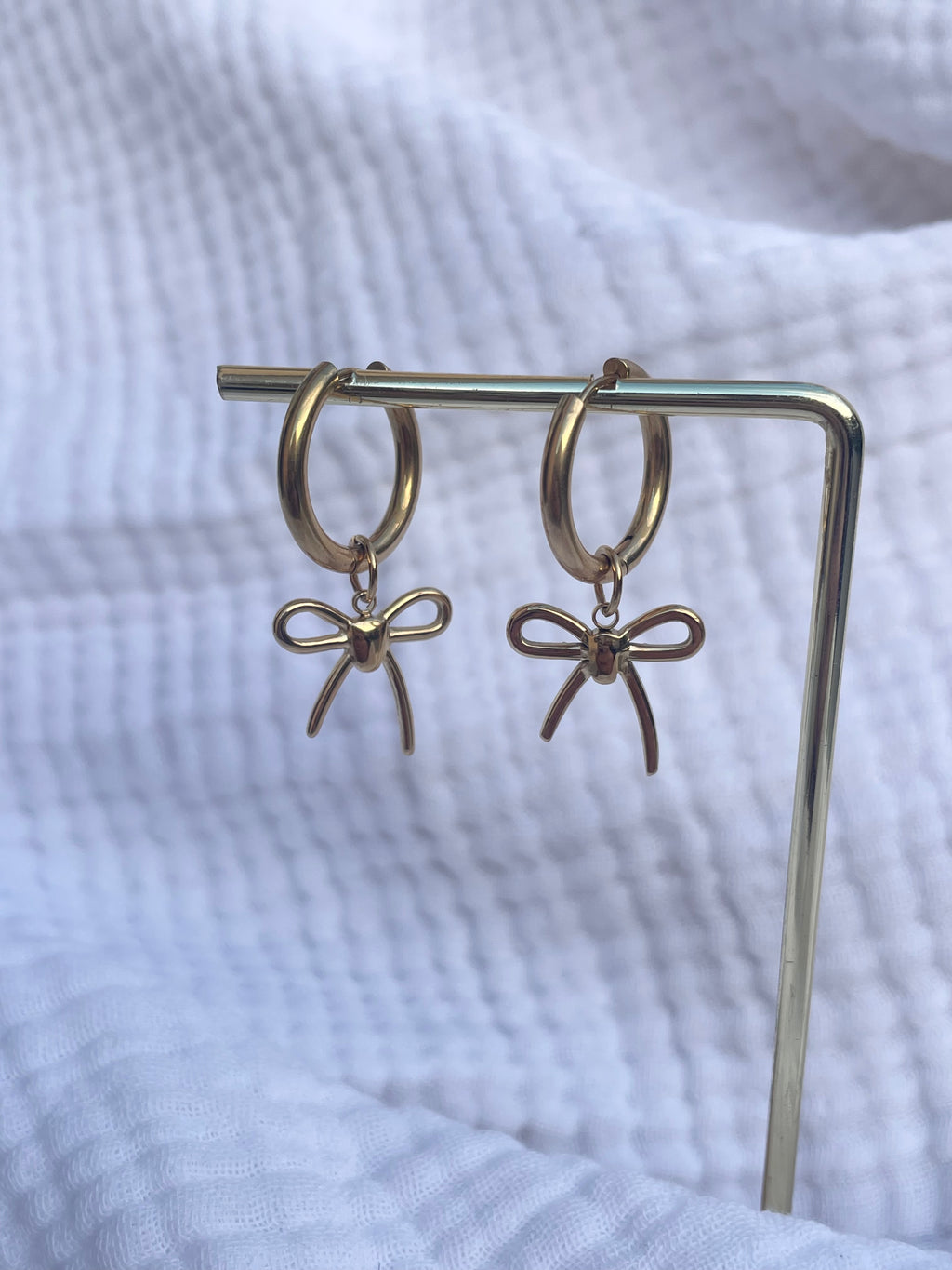 Boucles d'oreilles noeuds