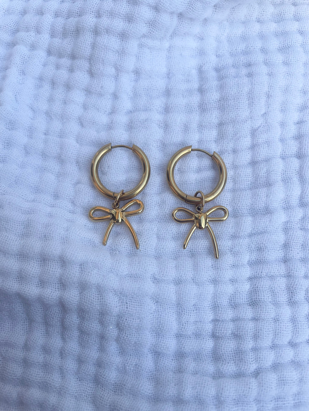 Boucles d'oreilles noeuds